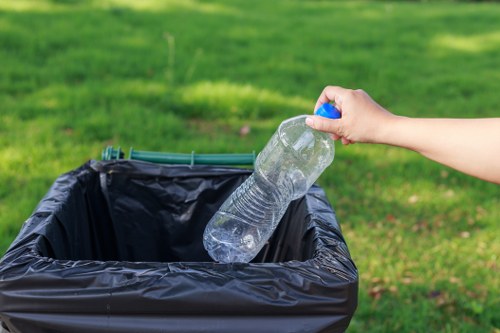 Waste segregation process in a commercial setting